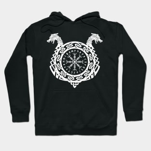 'Viking Helm Of Awe' Amazing Viking Rune Norse Symbol Hoodie